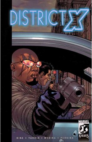 District X TPB 1 published by Marvel with cover art by Steve McNiven