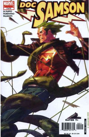 Doc Samson (2nd Series) 2 published by Marvel with cover art by Doug Alexander