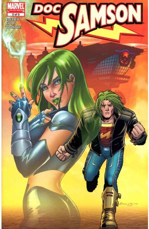 Doc Samson (2nd Series) 3 published by Marvel with cover art by Amanda Conner