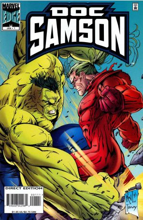 Doc Samson 1 published by Marvel with cover art by Ken Lashley