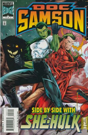 Doc Samson 2 published by Marvel with cover art by Ken Lashley