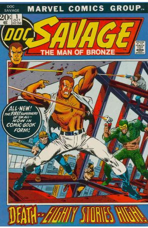 Doc Savage (Marvel) 1 published by Marvel with cover art by John Buscema