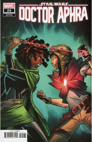 Doctor Aphra (2nd Series) 25B published by Marvel with cover art by Natacha Bustos
