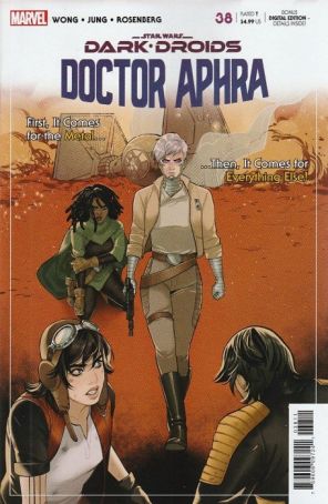 Doctor Aphra (2nd Series) 38 published by Marvel with cover art by Romy Jones