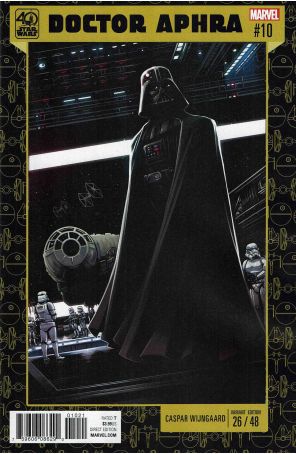 Doctor Aphra 10A published by Marvel with cover art by Caspar Wijngaard