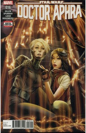 Doctor Aphra 16 published by Marvel with cover art by Ashley Witter
