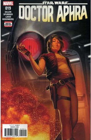 Doctor Aphra 19 published by Marvel with cover art by Ashley Witter