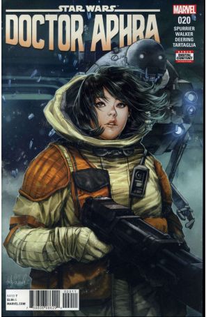 Doctor Aphra 20 published by Marvel with cover art by Ashley Witter