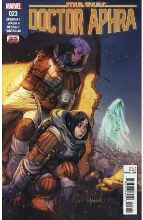 Doctor Aphra 23 published by Marvel with cover art by Ashley Witter