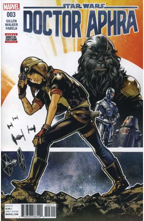 Doctor Aphra 3 published by Marvel with cover art by Karmome Shirahama