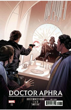 Doctor Aphra 33A published by Marvel with cover art by Paul Renaud