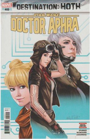 Doctor Aphra 40 published by Marvel with cover art by Ashley Witter