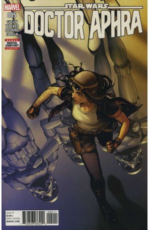 Doctor Aphra 5 published by Marvel with cover art by Karmome Shirahama