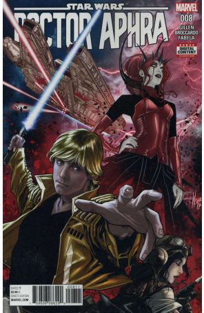Doctor Aphra 8 published by Marvel with cover art by Marco Checchetto