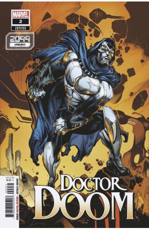 Doctor Doom 2A published by Marvel with cover art by Larry Stroman
