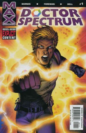 Doctor Spectrum 1 published by Marvel with cover art by Dale Keown
