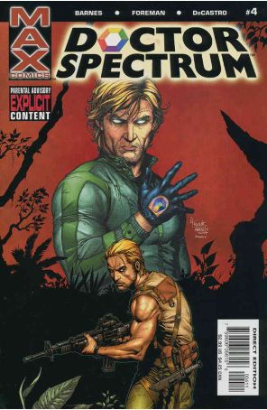 Doctor Spectrum 4 published by Marvel with cover art by Gary Frank