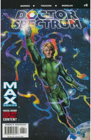 Doctor Spectrum 6 published by Marvel with cover art by Gary Frank