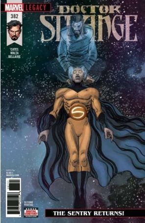 Doctor Strange (1st Series) 382 (2nd) published by Marvel with cover art by Gabriel Hernandez Walta