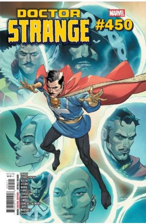 Doctor Strange (1st Series) 450 published by Marvel with cover art by Leinil Francis Yu