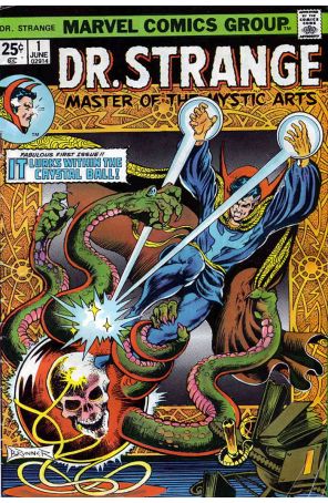 Doctor Strange (2nd Series) 1 (with Marvel Value Stamp) published by Marvel with cover art by Frank Brunner