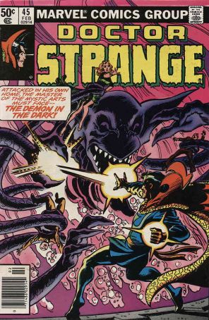 Doctor Strange (2nd Series) 45 (Newsstand) published by Marvel with cover art by Dave Cockrum