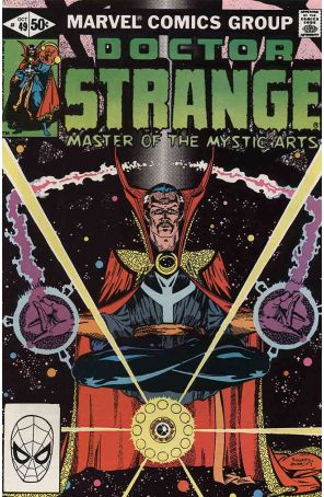 Doctor Strange (2nd Series) 49 published by Marvel with cover art by Marshall Rogers
