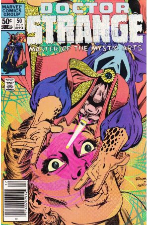 Doctor Strange (2nd Series) 50 (Newsstand) published by Marvel with cover art by Marshall Rogers