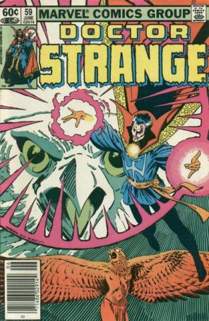 Doctor Strange (2nd Series) 59 (Newsstand) published by Marvel with cover art by Dan Green