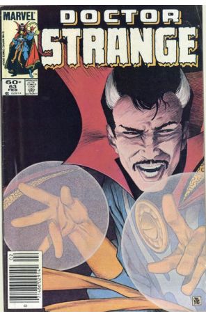 Doctor Strange (2nd Series) 63 (Newsstand) published by Marvel with cover art by Carl Potts
