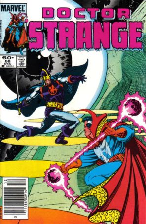 Doctor Strange (2nd Series) 68 (Newsstand) published by Marvel with cover art by Paul Smith