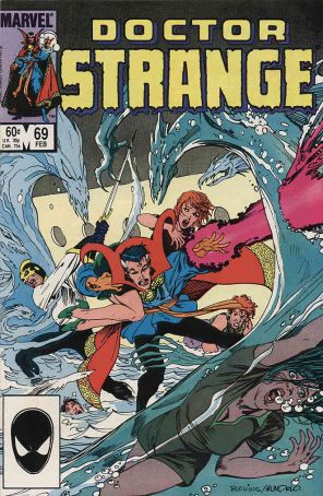 Doctor Strange (2nd Series) 69 published by Marvel with cover art by Bret Blevins