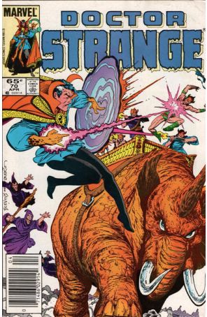 Doctor Strange (2nd Series) 70 (Newsstand) published by Marvel with cover art by Bret Blevins
