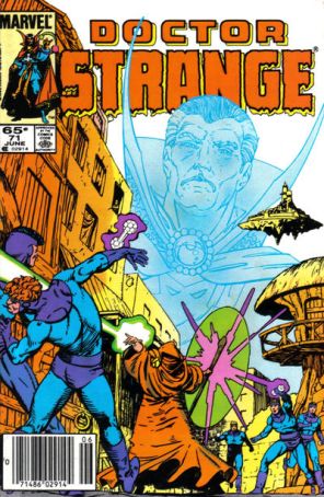 Doctor Strange (2nd Series) 71 (Newsstand) published by Marvel with cover art by Paul Smith