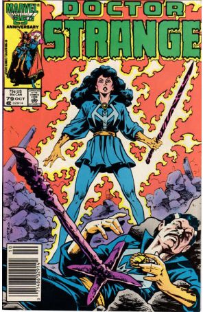 Doctor Strange (2nd Series) 79 (Newsstand) published by Marvel with cover art by Chris Warner