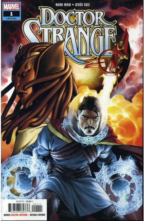 Doctor Strange (5th Series) 1 published by Marvel with cover art by Jesus Saiz