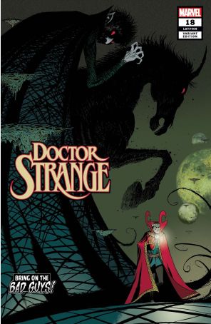 Doctor Strange (5th Series) 18B published by Marvel with cover art by Irina Nordsol