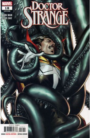 Doctor Strange (5th Series) 18 published by Marvel with cover art by Jesus Saiz