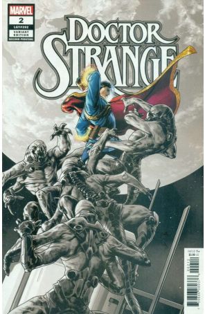 Doctor Strange (5th Series) 2 (2nd) published by Marvel with cover art by Jesus Saiz