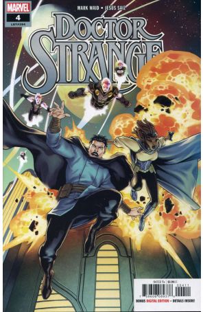 Doctor Strange (5th Series) 4 published by Marvel with cover art by Jesus Saiz