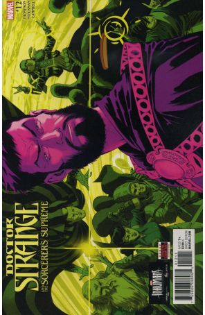 Doctor Strange and the Sorcerers Supreme 12 published by Marvel with cover art by Javier Rodriguez