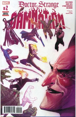 Doctor Strange: Damnation 2 published by Marvel with cover art by Rod Reis