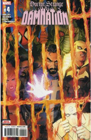 Doctor Strange: Damnation 4 published by Marvel with cover art by Rod Reis