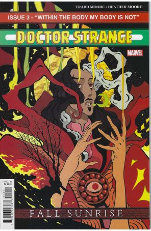 Doctor Strange: Fall Sunrise 3 published by Marvel with cover art by Tradd Moore
