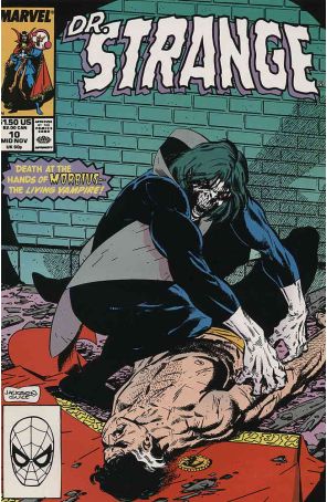 Doctor Strange: Sorcerer Supreme 10 published by Marvel with cover art by Butch Guice