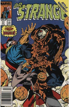 Doctor Strange: Sorcerer Supreme 11 (Newsstand) published by Marvel with cover art by Butch Guice