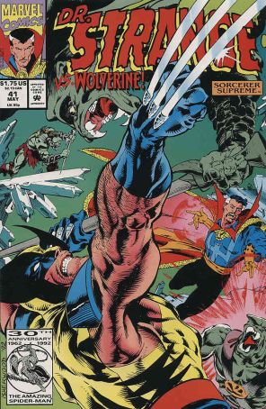 Doctor Strange: Sorcerer Supreme 41 published by Marvel with cover art by Geof Isherwood