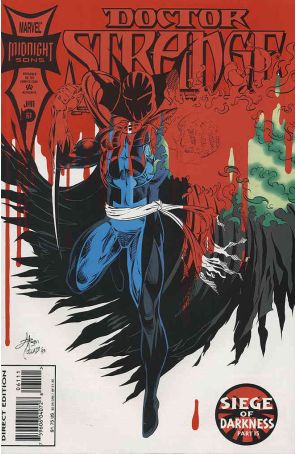 Doctor Strange: Sorcerer Supreme 61 published by Marvel with cover art by Mel Rubi