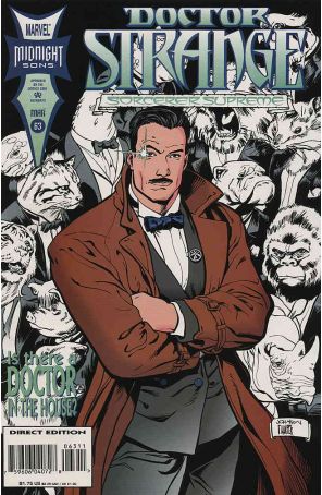 Doctor Strange: Sorcerer Supreme 63 published by Marvel with cover art by Jeff Johnson
