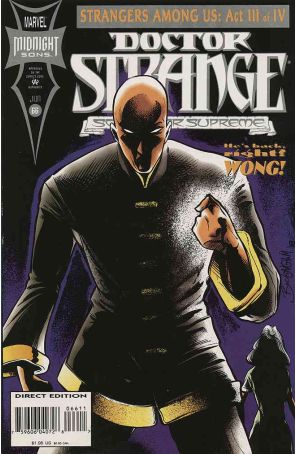 Doctor Strange: Sorcerer Supreme 66 published by Marvel with cover art by Mark Buckingham